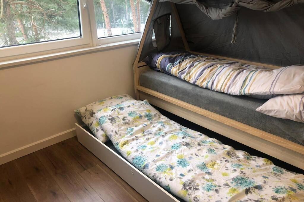 Dwupoziomowy Apartament Nad Jeziorem W Lesie Appartement Augustów Buitenkant foto