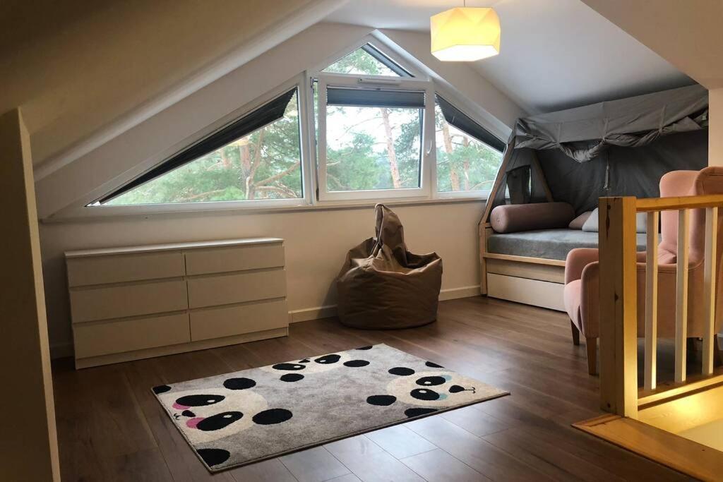 Dwupoziomowy Apartament Nad Jeziorem W Lesie Appartement Augustów Buitenkant foto