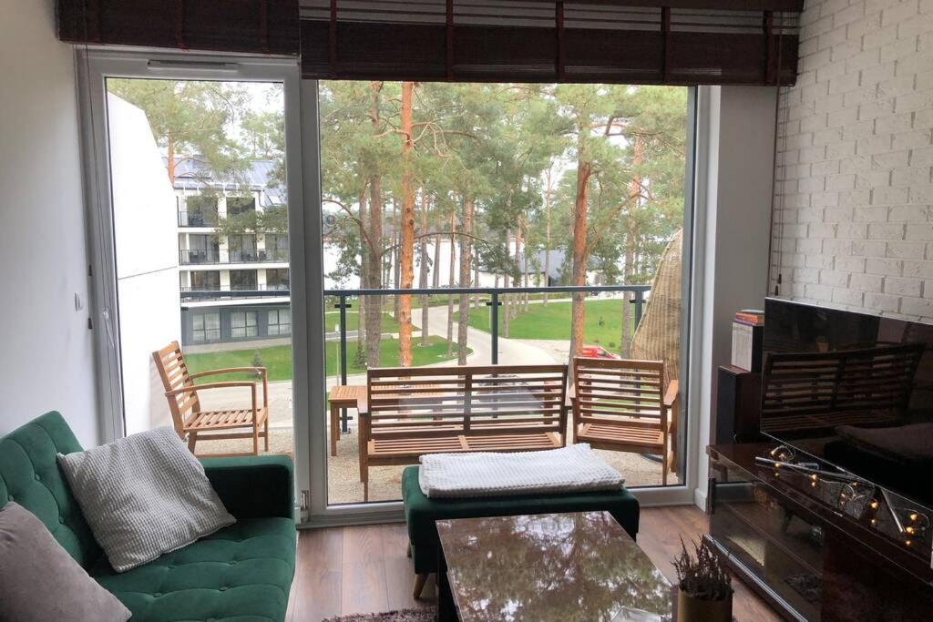 Dwupoziomowy Apartament Nad Jeziorem W Lesie Appartement Augustów Buitenkant foto