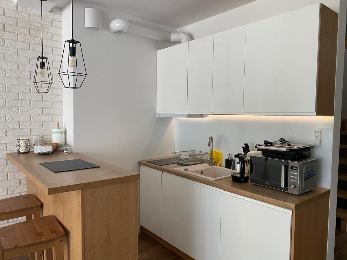 Dwupoziomowy Apartament Nad Jeziorem W Lesie Appartement Augustów Buitenkant foto
